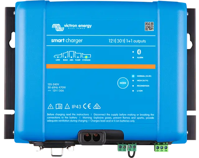 Victron - Phoenix Smart IP43 Charger 12/30(1+1) 230V - PSC123051085